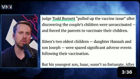 5-Year-Old Develops Autism After Being Forced to Get 18 Vaccines in 1 Day