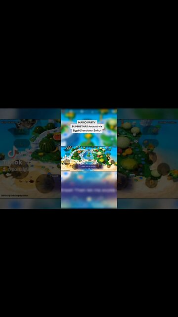 Mario Party Superstarts Android com Egg NS emulator Switch #games #gaming #gamingvideos #eggns