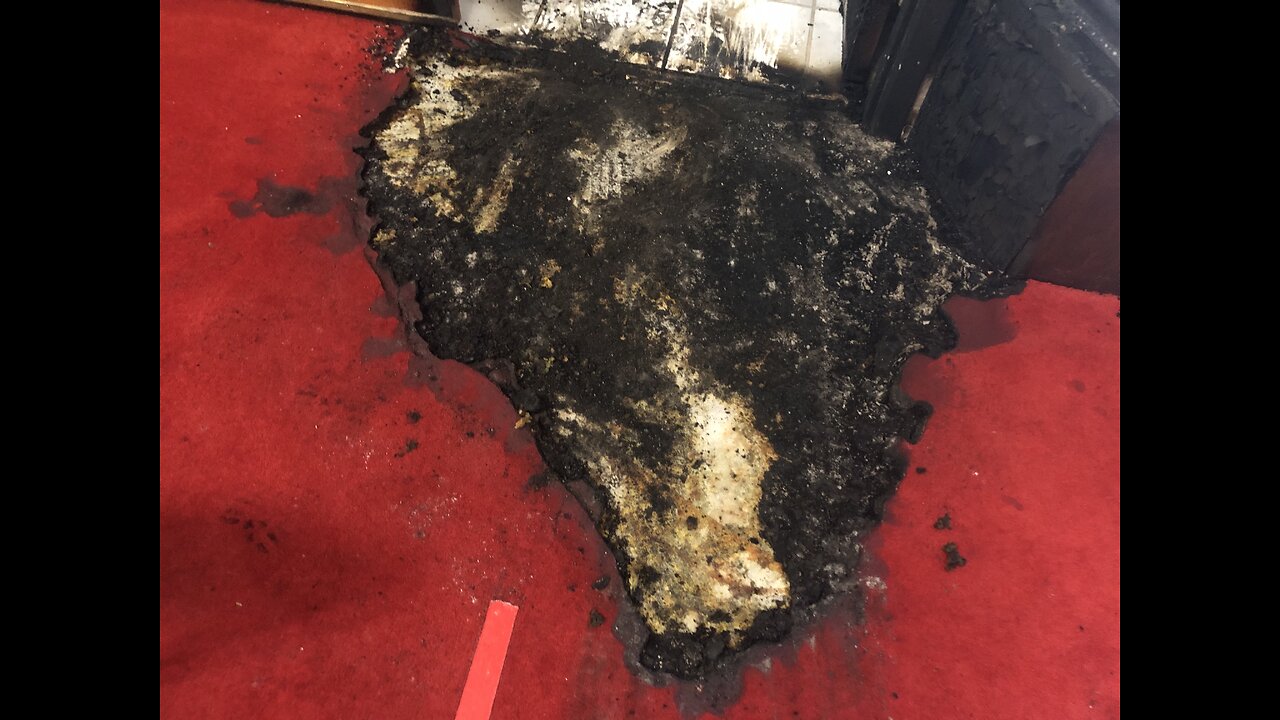 Arsonist burns Buddhist temple and fires shots at people inside