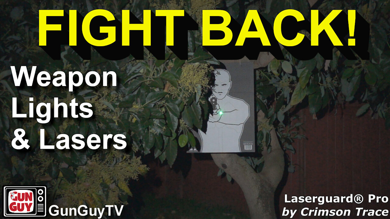 Do you need weapon mounted lights and lasers?