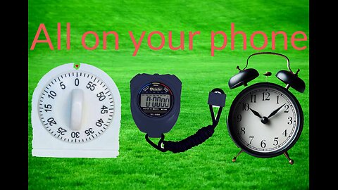 How to set a timer/stopwatch/alarm clock on your iPhone/iPad(iOS device)