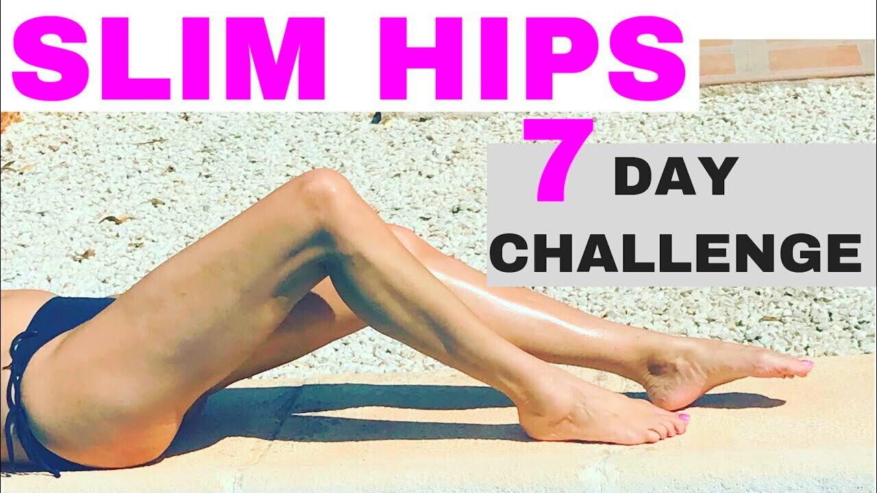 HIP FAT LOSS CHALLENGE (lower body fat loss program) How To Lose Hip Fat In 1 Week