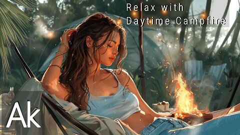 Campfire Daytime & Lo-Fi Chill: Relaxing Moments