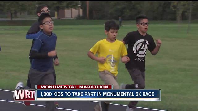 1,000 students take part in Monumental 5K race