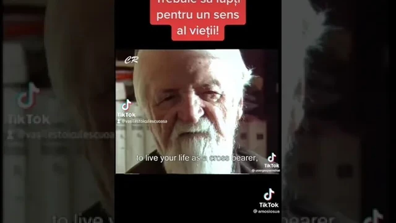Părintele Dumitru Staniloaie: Trebuie să dăm un sens vieții