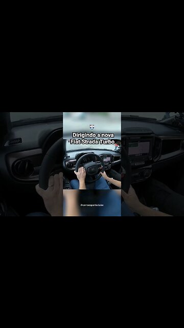 Dirigindo a FIAT STRADA 2024 TURBO: Anda mais que a Montana?
