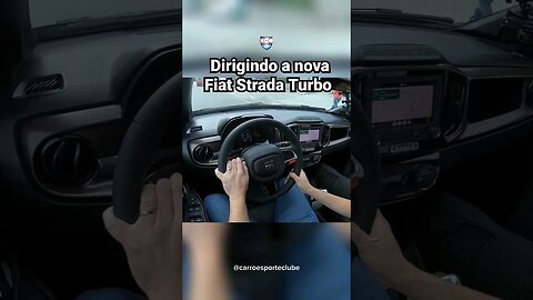 Dirigindo a FIAT STRADA 2024 TURBO: Anda mais que a Montana?