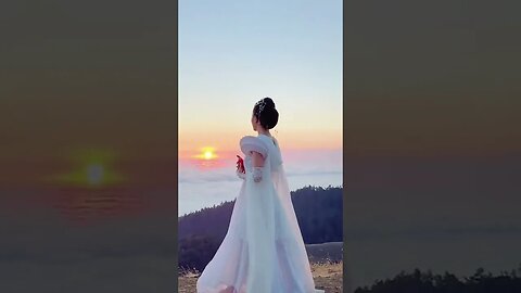 Chinese girl visit Other country in China traditional dress #foryou #viral #ytshorts #trending