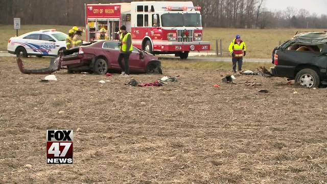 Two-car crash sends both drivers to the hospital