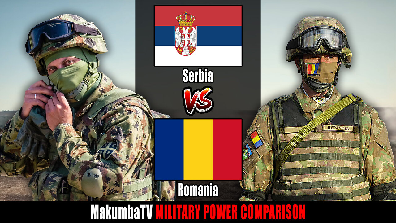 Serbia vs Romania 2024 | Military Power Comparison