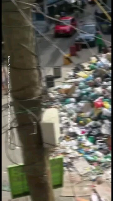 Enquanto o Paes vende uma imagem maquiada do Rio de Janeiro, a realidade nas ruas é outra.