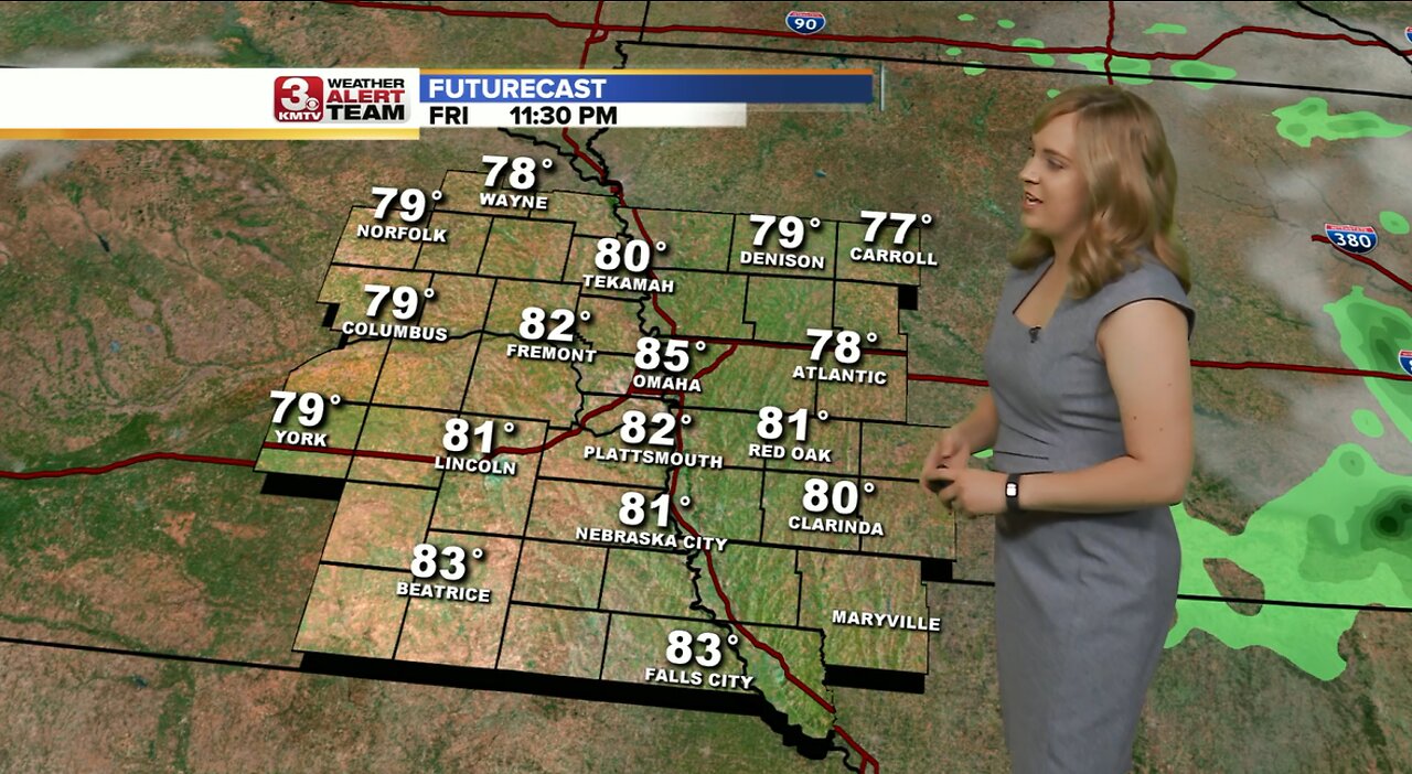 Audra's Afternoon Forecast