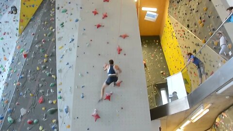 Speed Climbing World Record in training 6 02s