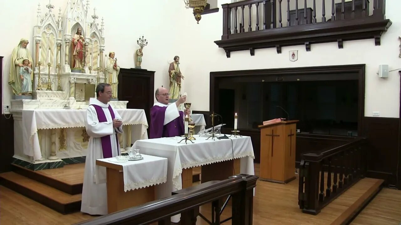 February 24 - Friday after Ash Wednesday Mass