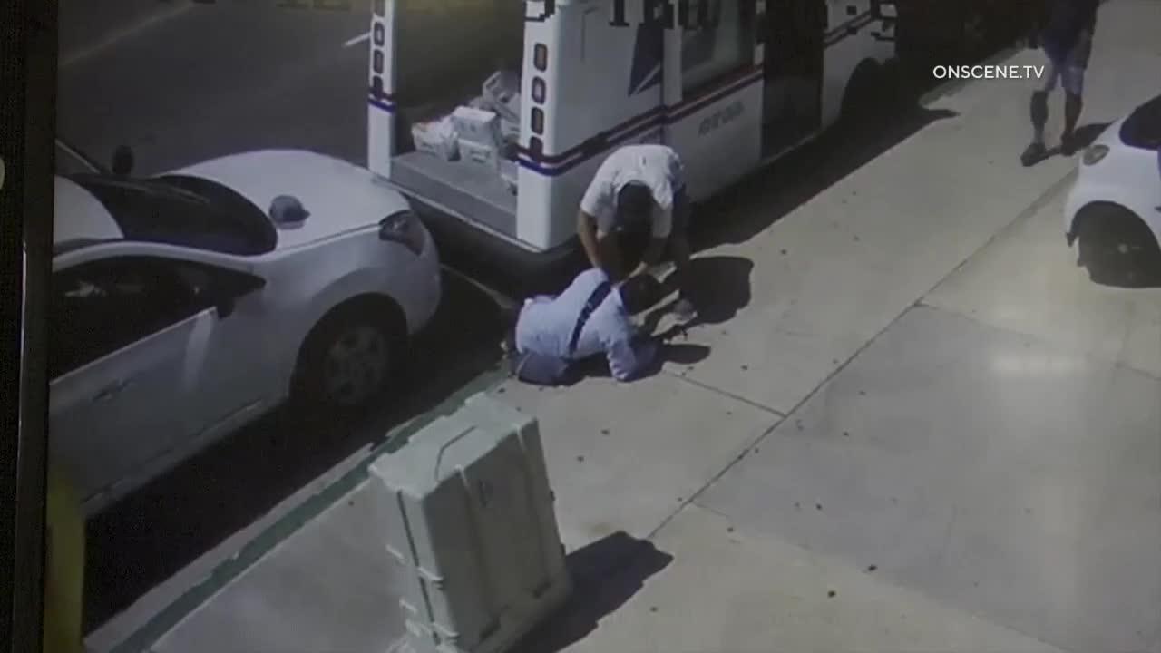 Postal worker injured in National City crash
