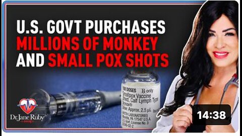 U.S. Govt Purchases Millions of Monkey and Small Pox Shots