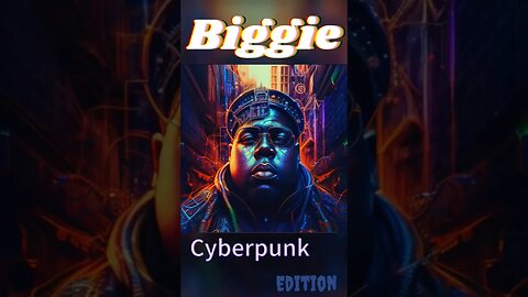 The Notorious B.I.G Cyberpunk Edition #hiphop #music #rapper