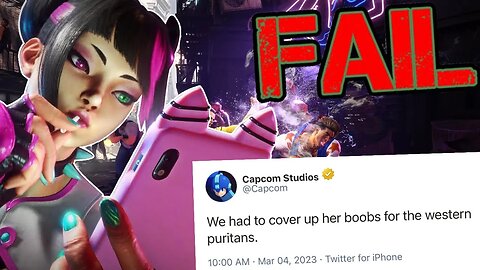 Street Fighter is too SEXY for the west! Square Enix SHUTS DOWN Forspoken studio!