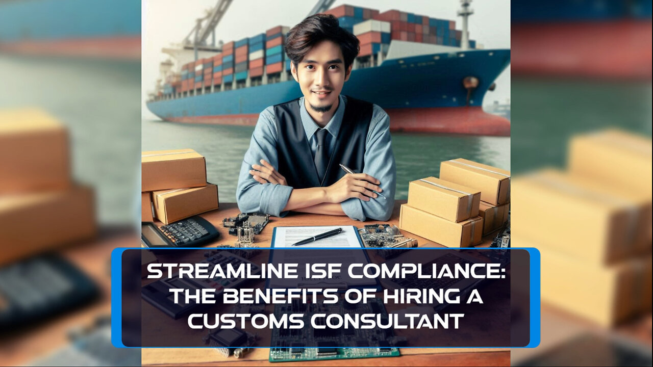 Streamline Your Import Processes: The Role of Consultants in ISF Compliance