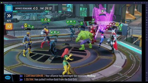 MSF War Live: Uncanny vs Wave 1 + Thor