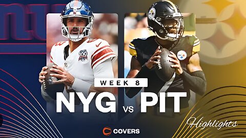 New York Giants vs. Pittsburgh Steelers Game Highlights NFL 2024 Season