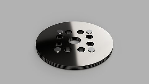 Mini Tesla Turbine Engine Disc Stack
