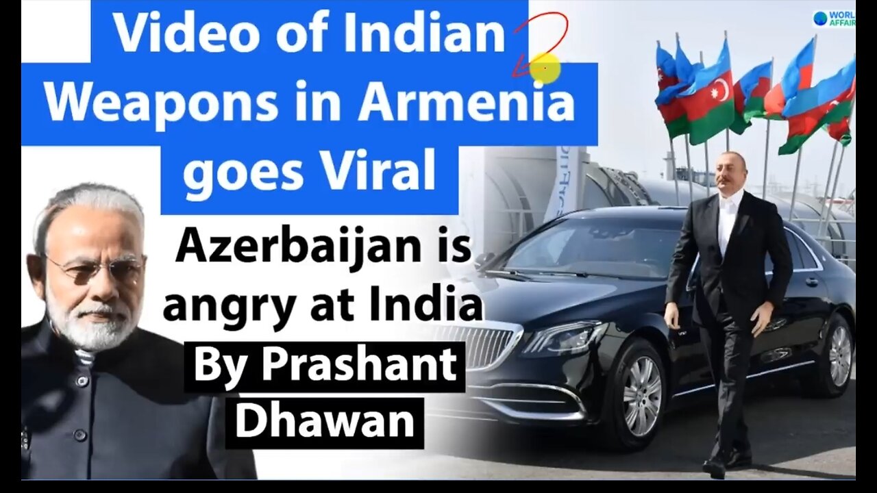 Video of Indian Weapons in Armenia goes Viral | Azerbaijan is angry at India