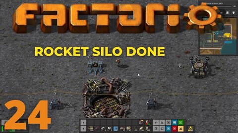 Rocket Silo Built - Factorio - 24