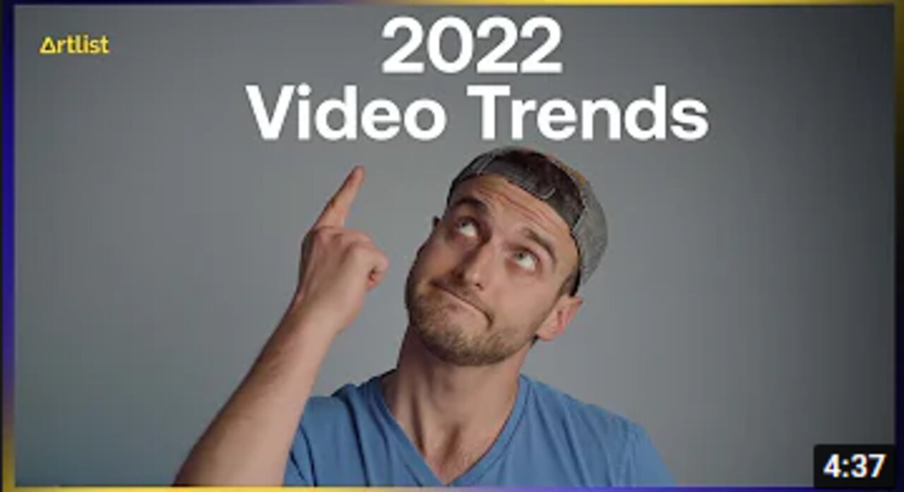 Video Trends to look out for in 2022