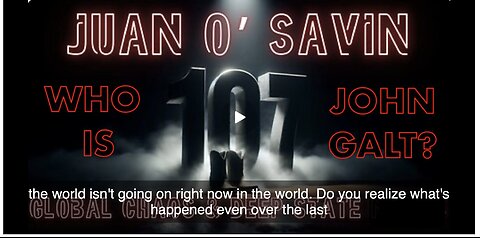 ALPHA WARRIOR W/ JUAN O'SAVIN WHAT THE HELL IS GOING ON? GLOBAL UPDATE. JGANON, SGANON