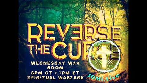 Join Pastor Jerry ~ "Reversing The Curse" Wednesday War Room ~ Need Prayer? https://JDMi.Live