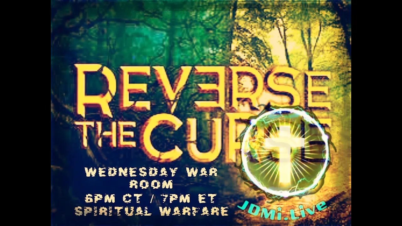 Join Pastor Jerry ~ "Reversing The Curse" Wednesday War Room ~ Need Prayer? https://JDMi.Live