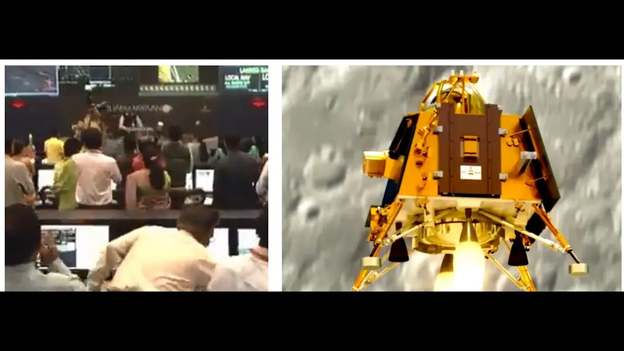Chandrayaan 3 Landed Successfully on the moon Congratulations India An amazing day for all indians