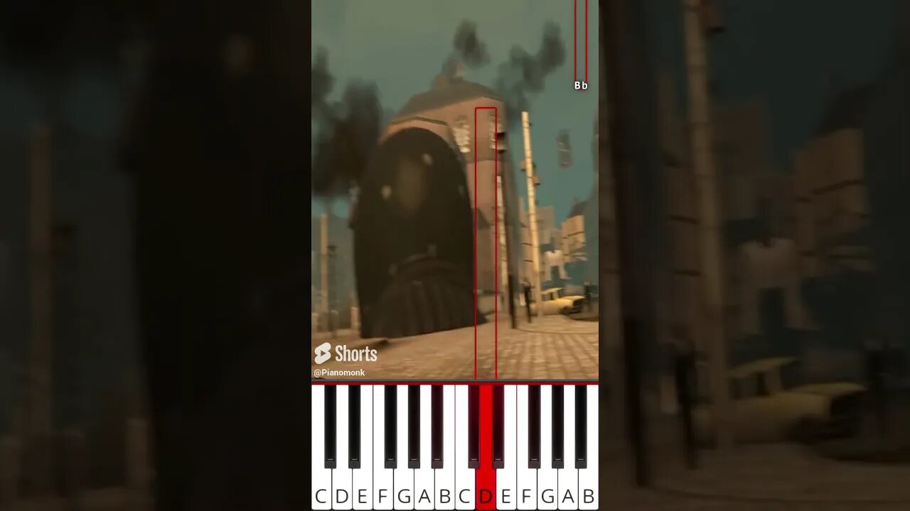 skibidi toilet 59 - Friendship (@DaFuqBoom) - Octave Piano Tutorial