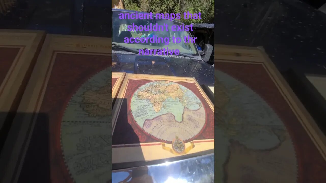 Ancient Maps that should not exist! #oldmaps #shorts @hedleymanbc1077 #alternativehistory