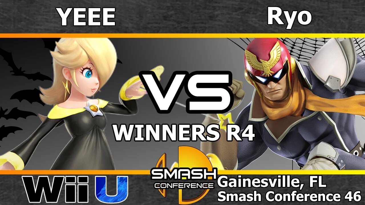 YEEE (Rosalina) vs. MVG|Ryo (Zelda & C.Falcon) - SSB4 Winners R4 - SC46
