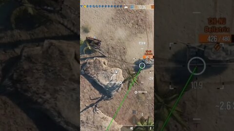 World of Tanks: Watched this guy flip himself on a rock
