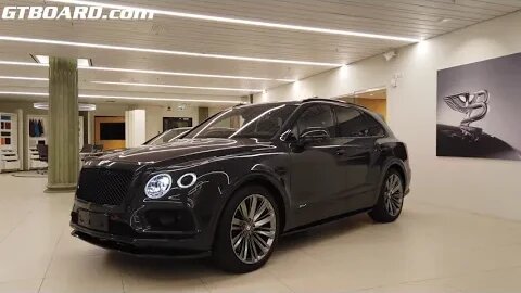 Bentley Bentayga Speed W12 with Mulliner fingerprint safe. Best SUV in the world? In superdetail!