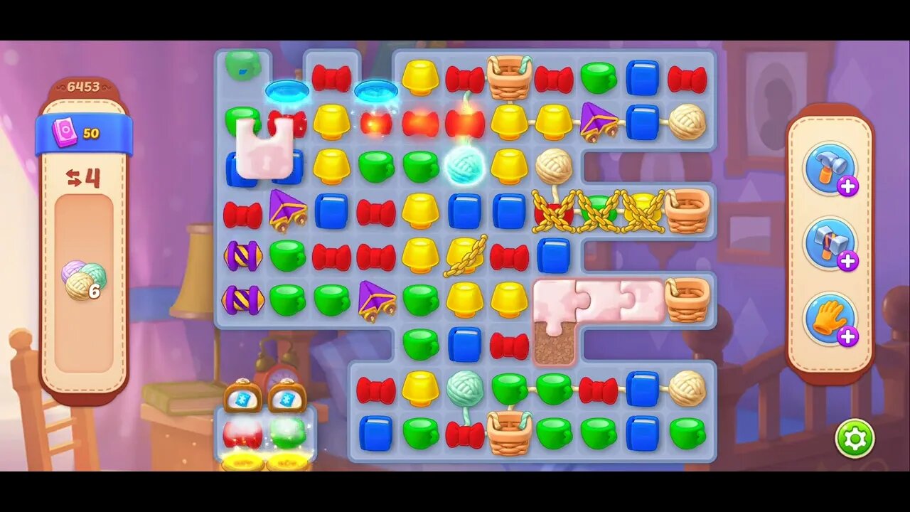 Playrix Homescapes Gameplay Walkthrough Level 6453