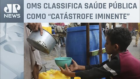 Falta de água em Gaza pode causar mortes por desidratação, diz Unicef