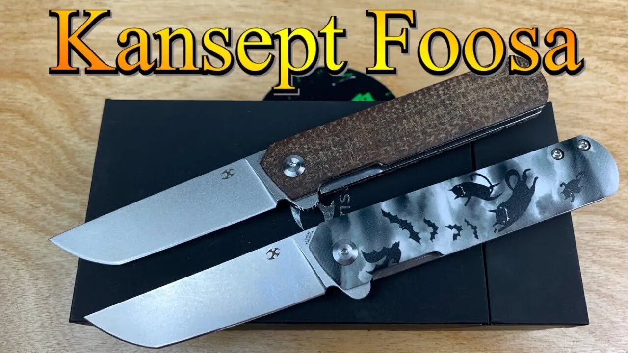 Kansept Foosa / includes disassembly / such a variety of materials and great to carry & use !