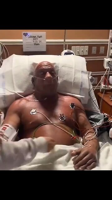 UFC Champ Mark Coleman Wakes Up After Saving Parents in Fire!