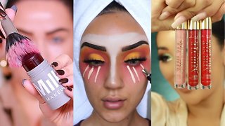 TOP MAKEUP TRANSFORMATION COMPILATION - AWESOME MAKEUP TUTORIALS