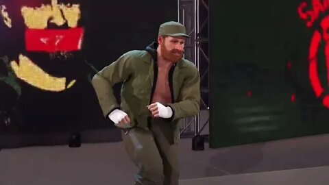 WWE2K22: Sami Zayn Full Entrance
