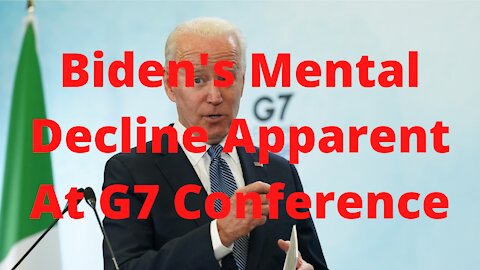 Biden's Shows Mental Decline Wondering into a Cafe Looking Confused