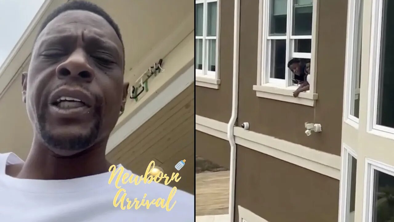Boosie Heated After Catching Son MJ Throwing A Cup Out The WIndow! 😡