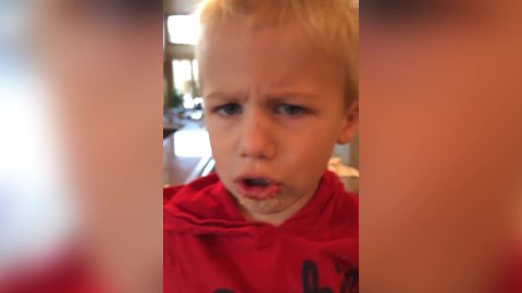 Little Boy Denies Eating Sugar