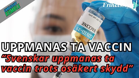 Svenskar uppmanas ta vaccin trots osäkert skydd mot covid-19