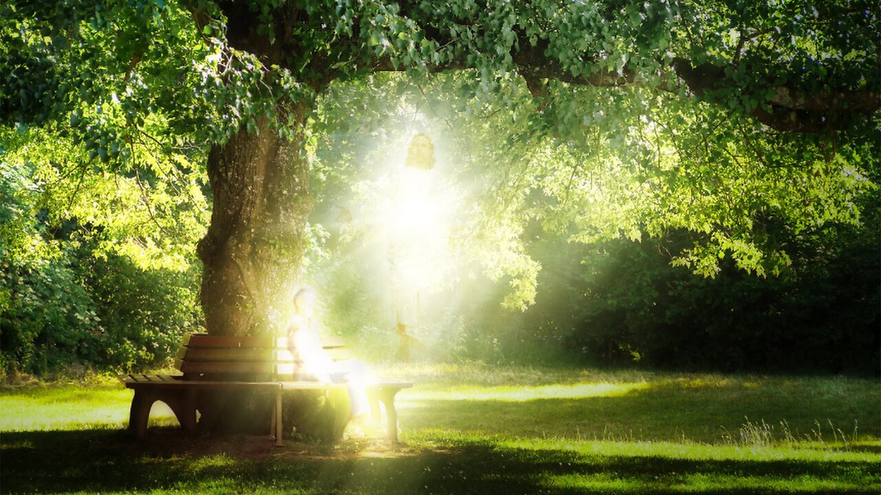 9-15-24 Meditation - Sitting on a park bench with Lord Yeshua