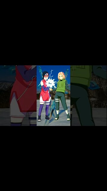 WHO IS STRONGEST?? Sarada VS Sakura.#shorts